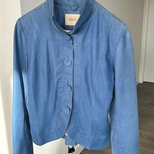 Cardon distressed leather jacket